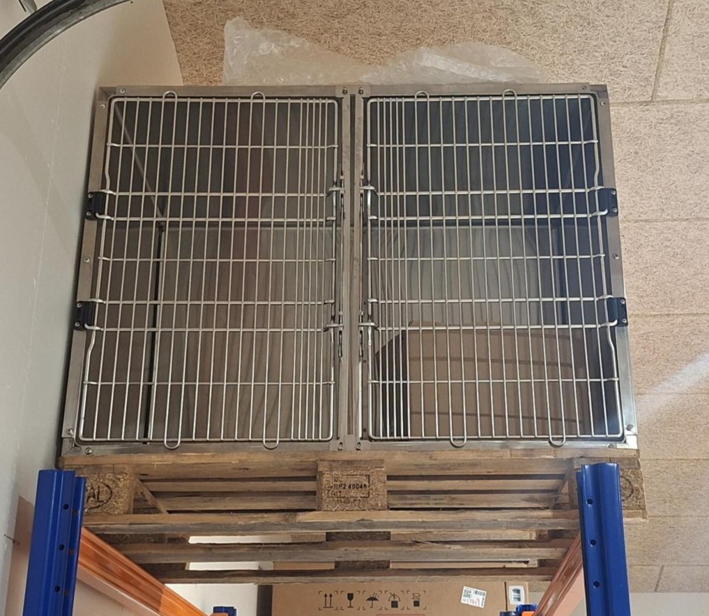 Modular kennel Shor Line, B 1219 x H 914 x D 781  mm, double door